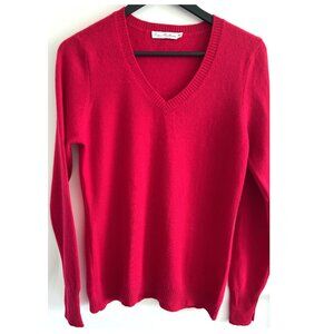 Enzo Mantovani Red Cashmere Sweater Sz M